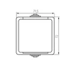 KANLUX TEKNO 05-1240-143 FEK 27130 DUGALJ GYEREKVÉDELEMMEL IP54