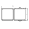 KANLUX TEKNO 05-3128-143 FEK VÍZSZINT 27132 EGYP.KAPCS+DUGALJ GYERV. IP54