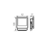 KANLUX IQ-LED FL-10W-NW REFLEKTOR 1200LM IP65 33880