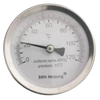 BIMETÁL HŐMÉRŐ KEREK DN63 0°C - +120°C 1/2*X200 MM-ES MÉRŐCSONKKAL ( 621 )