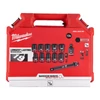 MILWAUKEE 1/2" DUGÓKULCS RÖVID KÉSZLET 13 RÉSZES, GÉPI