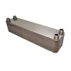 LEMEZES HŐCSERÉLŐ BRH50 KIS ELLENÁLLÁSÚ,40LEMEZ,12,7M3/H,4X1",124X304X109MM FELÜLET1,2 M2