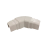 CONCPV65 DEKORCSATORNA FEHÉR 65X50 MM ÁLLÍTHATÓ SAROKELEM 45°-TÓL 135°-IG (A TERMÉK 4 DARABBÓL ÁLL)
