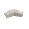CONCPV65 dekorcsatorna fehér 65X50 mm állítható sarokelem 45°-tól 135°-ig