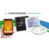 COMPUTHERM Q8 RF RX HETI PROGRAMOZHATÓ RÁDIÓFREKVENCIÁS DIGITÁLIS SZOBATERMOSZTÁT (1 DB VEVŐ)