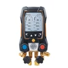 TESTO 557S 0564 5572 DIGITÁLIS SZERVIZCSAPTELEP VEZETÉK NÉLKÜLI HŐMÉRSÉKLE TÖMLŐVEL 0564 5572