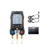 TESTO 550S OKOS DIGITÁLIS SZERVIZCSAPTELEP RÖGZÍTETT KÁBELES HŐMÉRSÉKLET ÉRZÉKELŐKKEL ALAP 0564 5501
