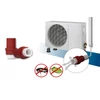 VECAMCO CSEPPVÍZCSŐ BOGÁR RÁCS 16MM SÁRGA