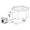 POOLTREND HEAT JR. HSP 535 3,5 KW MEDENCE HŐSZIVATTYÚ