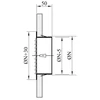 BLR-0-R 315MM 450M3/H PRÉSELT ALUMINIUM RÁCS