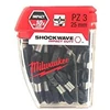 MILWAUKEE BIT PZ3 SHOCKWAVE 25 MM (25DB/CSG)