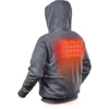 MILWAUKEE FŰTHETŐ KAPUCNIS PULÓVER M12HH GREY3-0 (XL) SZÜRKE