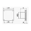 VENTS 100 LDTHL AXIÁLIS VENTILÁTOR, AUTÓMATA ZSALUS 18 W 98 M3/Ó 34 DB