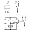 TRACON NARIMF 0,1S-10D, 16A, 250V AC/ 24V DC (10 FUNKCIÓ) MULTIFUNKCIÓS IDŐ RELÉ
