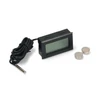 MINI LCD DIGITÁLIS HŐMÉRŐ FEKETE -50°C+110°C (TPM-10) THE001UN