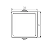 KANLUX TEKNO 05-1021-143 FEK 25350 NYOMÓKAPCSOLÓ IP54
