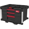 MILWAUKEE PACKOUT™ 2 + 1 FIÓKOS TÁROLÓ LÁDA