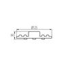 KANLUX LED FÉNYFORRÁS MODV2 LED 12W-NW 1200LM 4000K 125MM