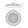 KANLUX MILEDO CSARNOKVILÁGÍTÓ LED LÁMPATEST HB UFO 150W-NW 4000K15000LM IP65