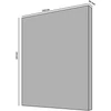 AVIDE LED SLIM PANEL 595X595X30MM 36W RGB+CCT