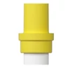 VECAMCO CSEPPVÍZCSŐ BOGÁR RÁCS 16MM SÁRGA
