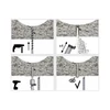 BETONCSAVAR RAWL 8X100 MM HATLAPFEJŰ R-LX (8 MM-ES FURATHOZ)