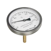 BIMETÁL HŐMÉRŐ KEREK DN100 0°C - +120°C 1/2*X100 MM-ES MÉRŐCSONKKAL ( 554 )