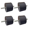 KLÍMA KÜLTÉRI REZGÉSCSILLAPÍTÓ GUMIBAK TECNOSYSTEMI S125 SCC500025 125X80 M18 (240KG TEHERBÍRÁS / ÖSSZESEN) 4DB/CSOMAG