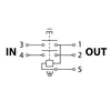 TRACON SSTM-01 VÉSZGOMBBAL, RETESSZEL 4PIN, 12A, IP54 RELÉS BIZTONSÁGI KAPCSOLÓ