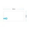 BVF DE-1.082.528 NG 700W INFRAPANEL ( 120X60CM, ALU. KERETES, IP44 )