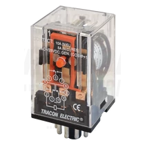 TRACON RM 11-220V AC 3XCO ÉRINTKEZŐ IPARI RELÉ