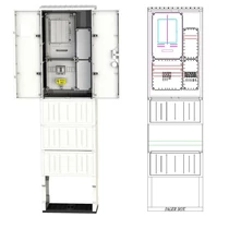 CSATÁRI PLAST PVT K-L-FM 1 MÉRŐHELYES FÖLDKÁBELES FOGYASZTÁSMÉRŐ SZEKRÉNY LÁBAZATTAL
