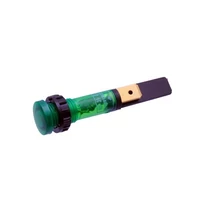 JELZŐFÉNY ZÖLD KEREK 230V FEJ Ø13,5MM, FURAT Ø10MM SWT726UN