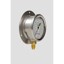 REFCO 7870443 ++MR-205-DS-R22++ 1/4* SÜLLY. OLAJ CSILL. 63 MM MANOMÉTER ÓRA