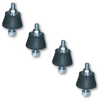 KLÍMA KÜLTÉRI REZGÉSCSILLAPÍTÓ GUMIBAK TECNOSYSTEMI S3 11100072 (60KG TEHERBÍRÁS ÖSSZESEN) 4DB/CSOMAG