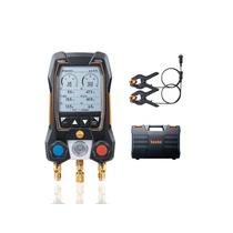 TESTO 550S OKOS DIGITÁLIS SZERVIZCSAPTELEP RÖGZÍTETT KÁBELES HŐMÉRSÉKLET ÉRZÉKELŐKKEL ALAP 0564 5501