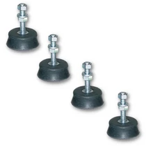 KLÍMA KÜLTÉRI REZGÉSCSILLAPÍTÓ GUMIBAK TECNOSYSTEMI T2 11100075 (150 KG TEHERBÍRÁS ÖSSZESEN) 4 DB/CSOMAG