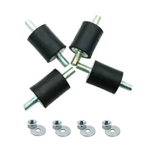 KLÍMA KÜLTÉRI REZGÉSCSILLAPÍTÓ GUMIBAK TECNOSYSTEMI S50 SCC500020 50X40 M10 (140KG TEHERBÍRÁS / ÖSSZESEN) 4DB/CSOMAG