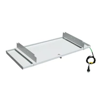 TECNOSYSTEMI 980X350 MM FAGYMENTES KLÍMA KÜLTÉRI CSEPPTÁLCA BEÉPÍTETT FŰTŐKÁBELLEL