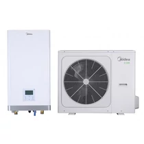 MIDEA MHA-V10W/D2N8-B HBT-A100/190CD30GN8-B, 1 FÁZIS 10 KW BEÉPÍTETT HMV TÁROLÓS SPLIT / OSZTOTT HŐSZIVATTYÚ