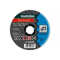 METABO VÁGÓKORONG NOVORAPID 115X1X22,23 616909000