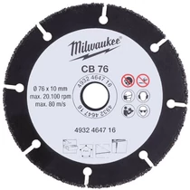 MILWAUKEE KARBID VÁGÓKORONG 76MM