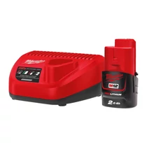 MILWAUKEE M12 NRG-201 TÖLTŐ+1DB M12 2AH AKKU
