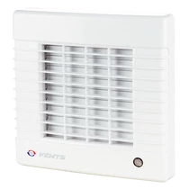 VENTILÁTOR (AXIÁLIS) VENTS 125 MATHL AUT.ZS, IDŐ.PÁRAÉ. GCSAP22 W 185 M3/Ó 35 DB