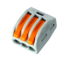 WAGO 222-413 (OLDHATÓ) 3X0,08-4 MM2 VEZETÉKÖSSZEKÖTŐ