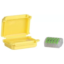 TRACON BOXW3 - VÍZÁLLÓ MŰANYAG DOBOZ, SÁRGA 53X39X24MM, IPX8
