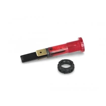 JELZŐFÉNY PIROS KEREK 230V FEJ Ø13,5MM, FURAT Ø10MM SWT725UN
