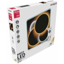 AVIDE DESIGN BREES 90W (45+45 ) MENNYEZETI LED LÁMPA RF TÁVIRÁNYÍTÓVAL