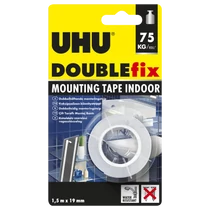 KÉTOLDALÚ RAGASZTÓSZALAG BELTÉRI 19 MM X 1,5 M UHU B05457