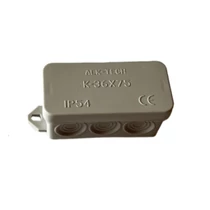 ALK-TECH KÖTŐDOBOZ 36X75X36MM SZÜRKE IP54
